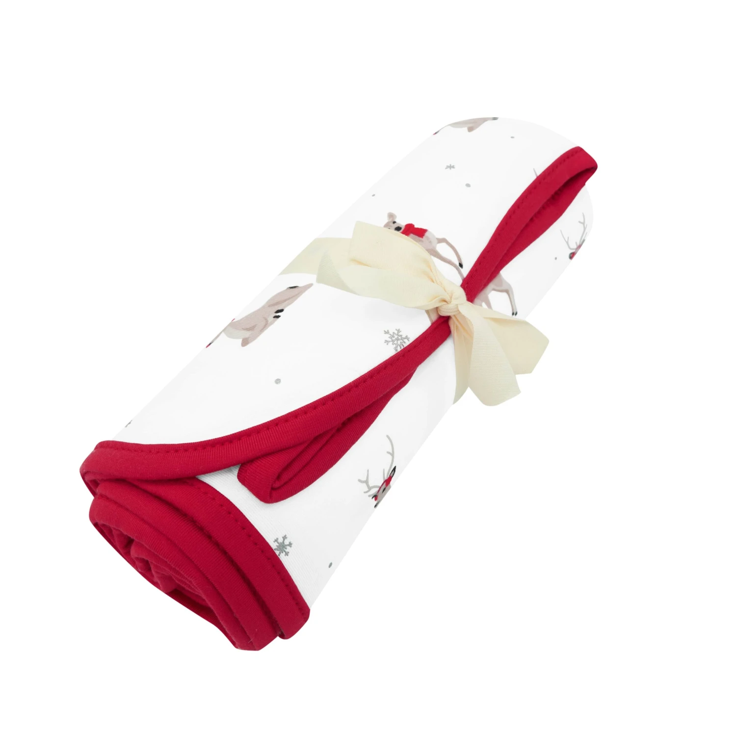 Swaddle Blanket In Cloud Deer 4 Swaddle Blanket In Cloud Deer - Image 4