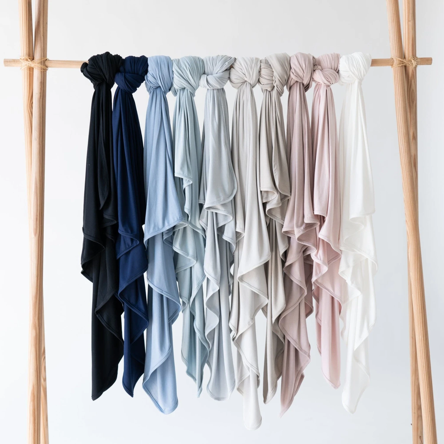 Swaddle Blanket In Midnight 2 Swaddle Blanket In Midnight - Image 2