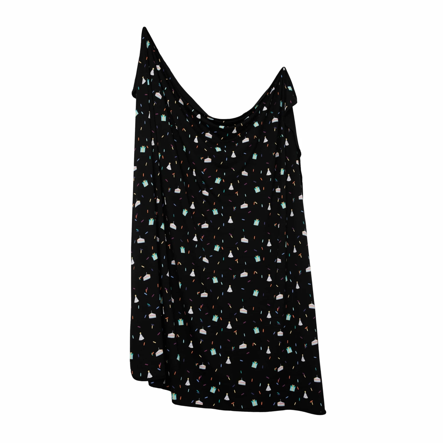 Swaddle Blanket In Midnight Party 1 Swaddle Blanket In Midnight Party