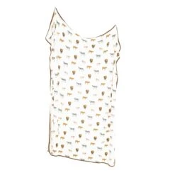 Swaddle Blanket In Moo