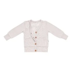 Bamboo Jersey Toddler Cardigan In Oat -Kyte baby Store kyte baby toddler cardigan toddler bamboo jersey cardigan in oat 30630275711087