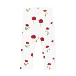 Toddler Leggings In Cloud Poppies