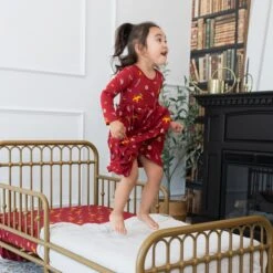 Long Sleeve Twirl Dress In Gryffindor™ -Kyte baby Store kyte baby toddler long sleeve twirl dress long sleeve twirl dress in gryffindor 32475941372015