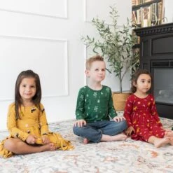 Long Sleeve Twirl Dress In Hufflepuff™ 9 Long Sleeve Twirl Dress In Hufflepuff™ -Kyte baby Store kyte baby toddler long sleeve twirl dress long sleeve twirl dress in hufflepuff 32475975909487