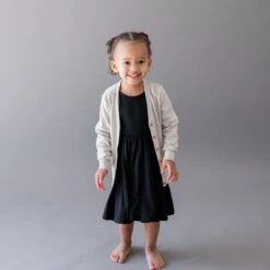 Long Sleeve Twirl Dress In Midnight 6 Long Sleeve Twirl Dress In Midnight -Kyte baby Store kyte baby toddler long sleeve twirl dress long sleeve twirl dress in midnight 31658597843055