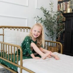 Long Sleeve Twirl Dress In Slytherin™ -Kyte baby Store kyte baby toddler long sleeve twirl dress long sleeve twirl dress in slytherin 32475943829615