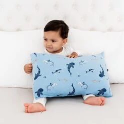 Toddler Pillowcase In Shark 6 Toddler Pillowcase In Shark -Kyte baby Store kyte baby toddler pillow case shark toddler toddler pillowcase in shark 32582503530607