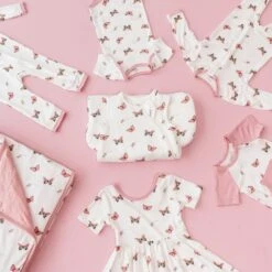 Twirl Dress In Butterfly -Kyte baby Store kyte baby toddler short sleeve twirl dress twirl dress in butterfly 31993093423215