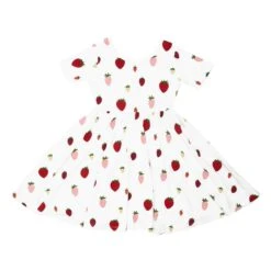 Twirl Dress In Strawberry