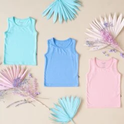 Toddler Tank Top In Periwinkle -Kyte baby Store kyte baby toddler tank top toddler tank top in periwinkle 32271390703727