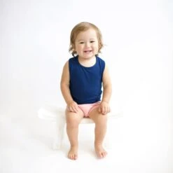 Toddler Tank Top In Tahoe 6 Toddler Tank Top In Tahoe -Kyte baby Store kyte baby toddler tank top toddler tank top in tahoe 32271326904431