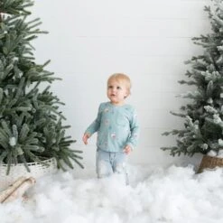 Long Sleeve Toddler Crew Neck Tee In Alpine Village 6 Long Sleeve Toddler Crew Neck Tee In Alpine Village -Kyte baby Store kyte baby toddler unisex tee long sleeve toddler crew neck tee in alpine village 32669006626927