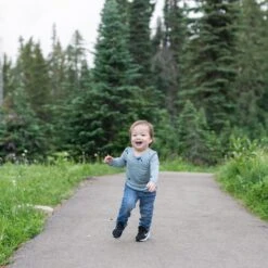 Long Sleeve Toddler Crew Neck Tee In Coastline -Kyte baby Store kyte baby toddler unisex tee long sleeve toddler crew neck tee in coastline 32519485161583