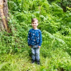 Long Sleeve Toddler Crew Neck Tee In Ravenclaw™ -Kyte baby Store kyte baby toddler unisex tee long sleeve toddler crew neck tee in ravenclaw 32475939307631