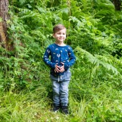 Long Sleeve Toddler Crew Neck Tee In Ravenclaw™