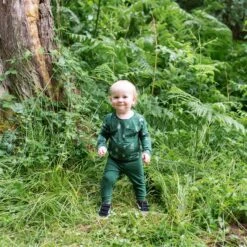 Long Sleeve Toddler Crew Neck Tee In Slytherin™ -Kyte baby Store kyte baby toddler unisex tee long sleeve toddler crew neck tee in slytherin 32475940421743