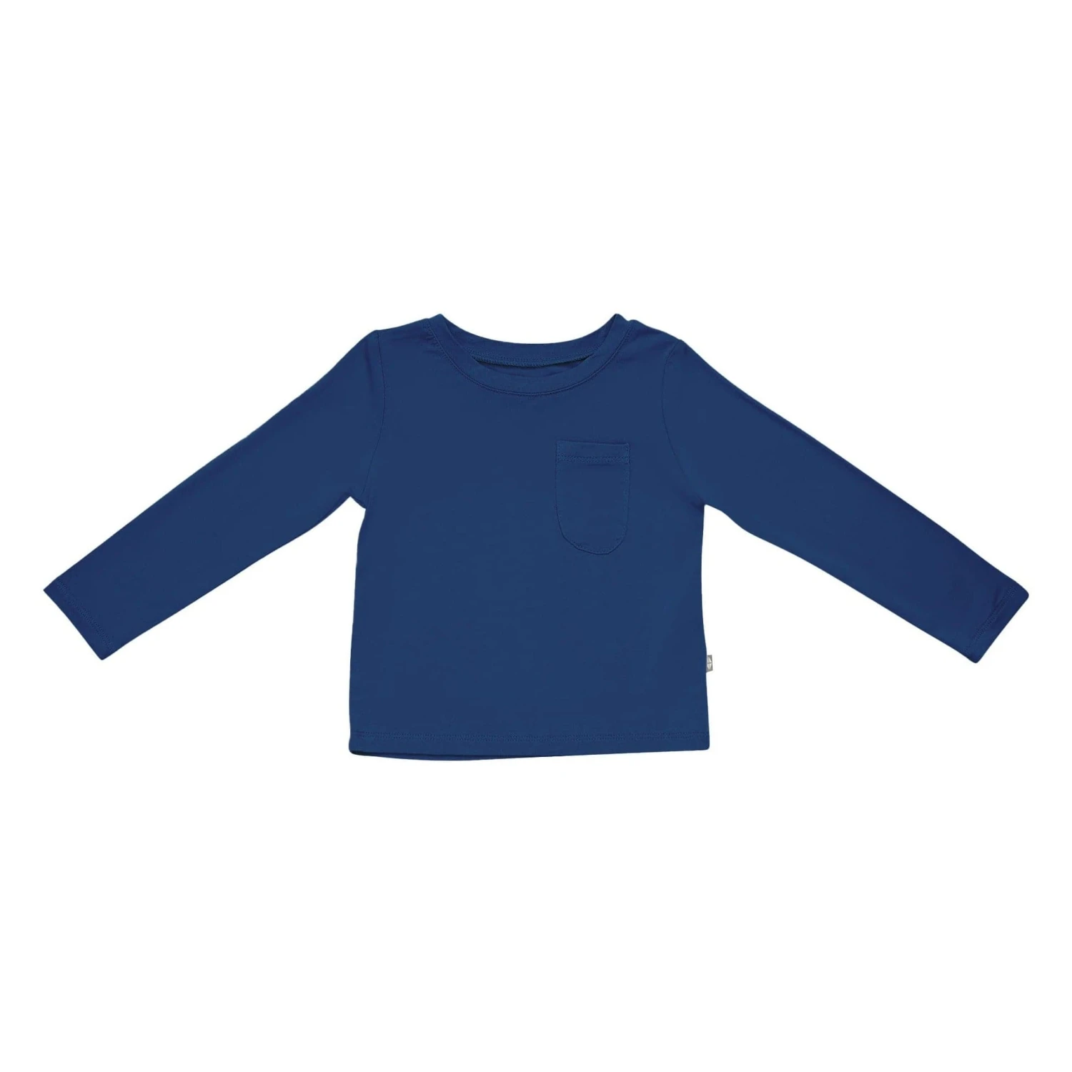 Long Sleeve Toddler Crew Neck Tee In Tahoe 2 Long Sleeve Toddler Crew Neck Tee In Tahoe - Image 2