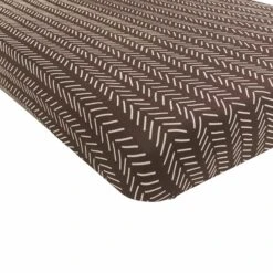 Twin Sheet In Espresso Herringbone