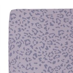Twin Sheet In Taro Leopard