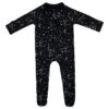 Zippered Footie In Midnight Constellation