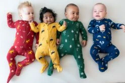 Zippered Footie In Ravenclaw™ 9 Zippered Footie In Ravenclaw™ -Kyte baby Store kyte baby zippered footies zippered footie in ravenclaw 32475965816943