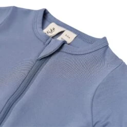 Zippered Footie In Slate 11 Zippered Footie In Slate -Kyte baby Store kyte baby zippered footies zippered footie in slate 30031802237039