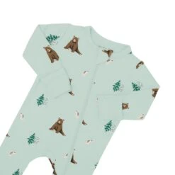 Zippered Footie In Trail -Kyte baby Store kyte baby zippered footies zippered footie in trail 32530732089455