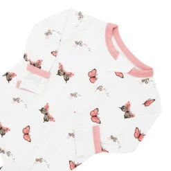 Zippered Romper In Butterfly -Kyte baby Store kyte baby zippered rompers zippered romper in butterfly 31993097912431