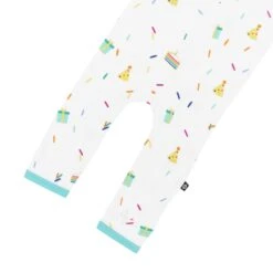 Zippered Romper In Cloud Party -Kyte baby Store kyte baby zippered rompers zippered romper in cloud party 32605513121903