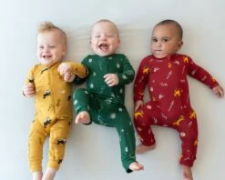 Zippered Romper In Gryffindor™ -Kyte baby Store kyte baby zippered rompers zippered romper in gryffindor 32475967684719